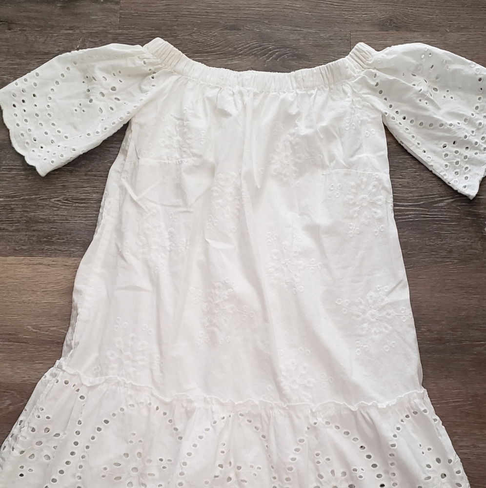 Eyelet dress